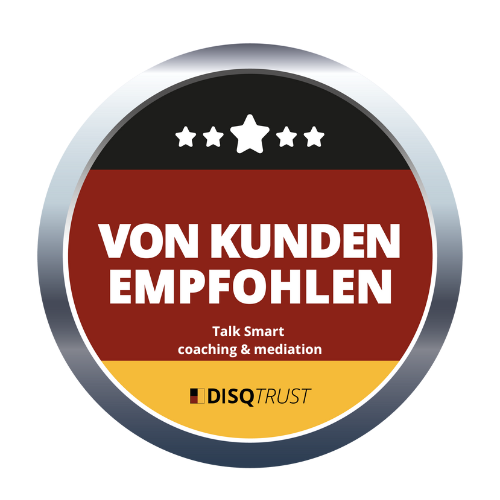 DISQTrust Siegel_Von Kunden Empfohlen_Talk Smart coaching&mediation